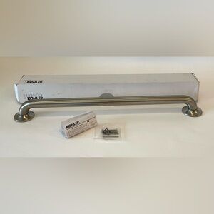 KOHLER K-11392-BN  Transitional Design 24" Grab Bar Brushed Nickle New Open Box‎